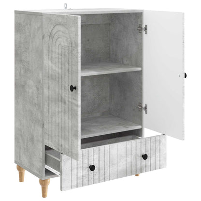 vidaXL Sideboard Concrete Grey 66 x 34.5 x 95 cm Engineered Wood