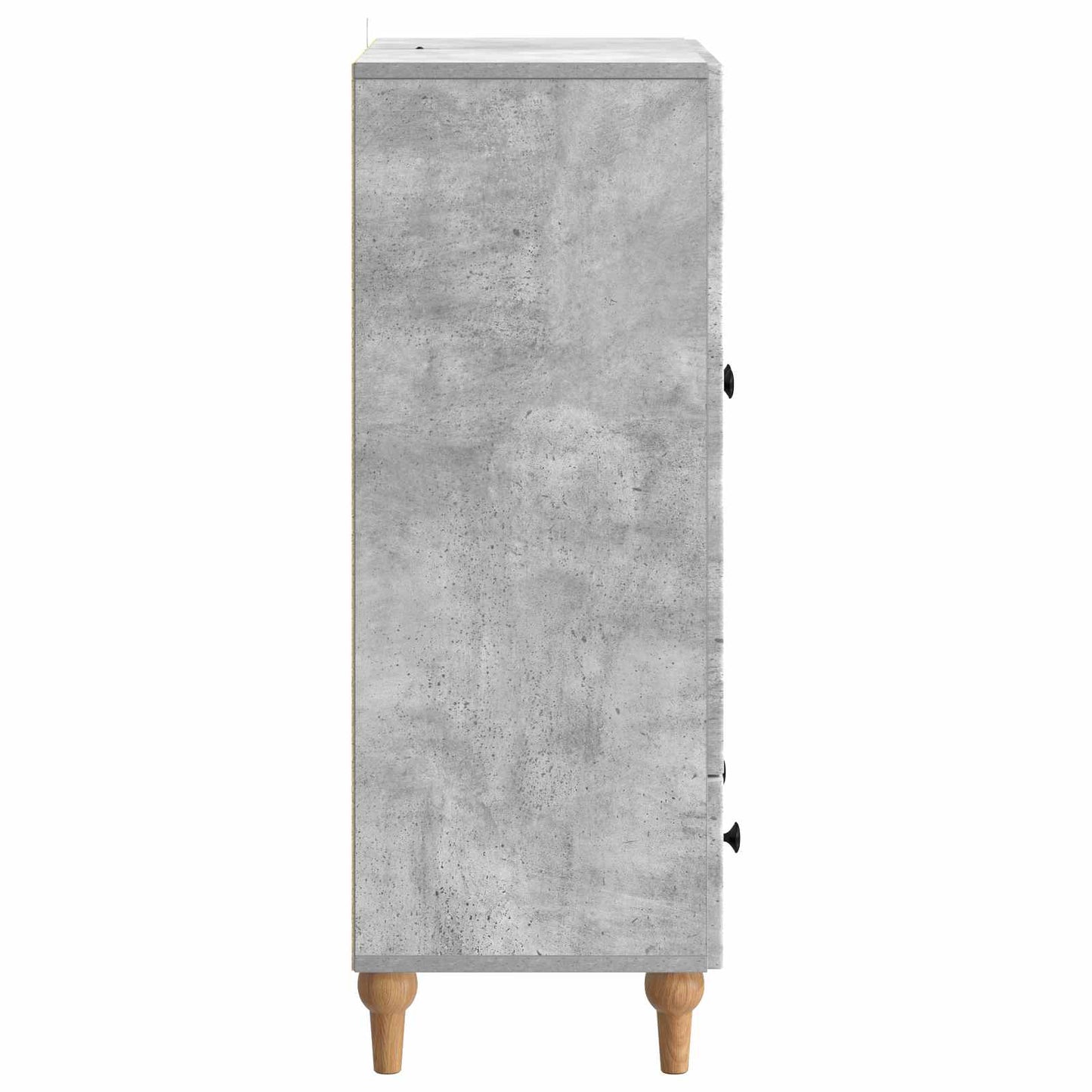 vidaXL Sideboard Concrete Grey 66 x 34.5 x 95 cm Engineered Wood