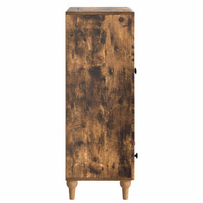 vidaXL Sideboard Smoked Oak 66 x 34.5 x 95 cm Engineered Wood