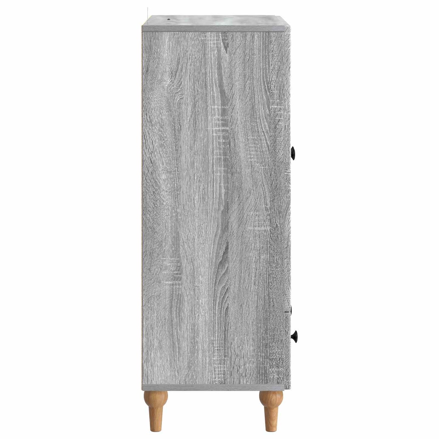 vidaXL Sideboard Grey Sonoma 66 x 34.5 x 95 cm Engineered Wood