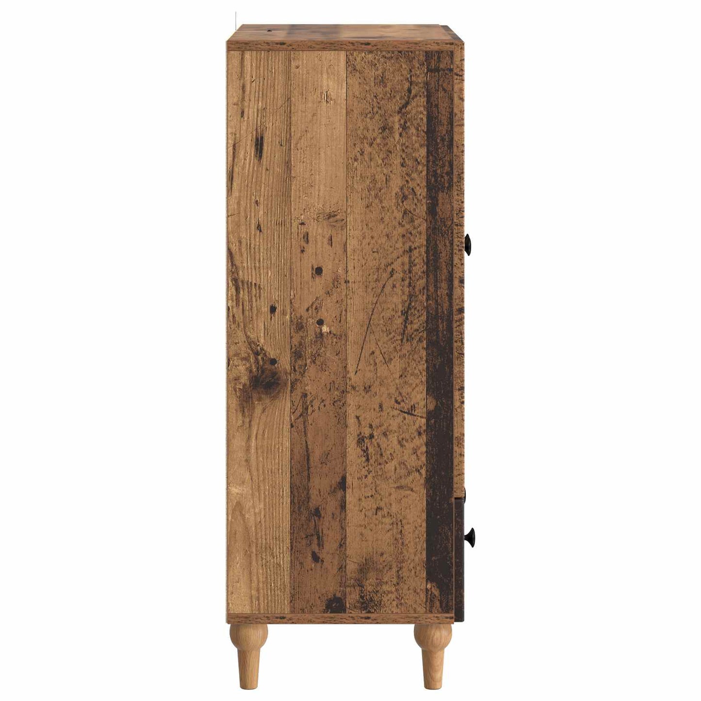vidaXL Sideboard Old Wood 66 x 34.5 x 95 cm Engineered Wood