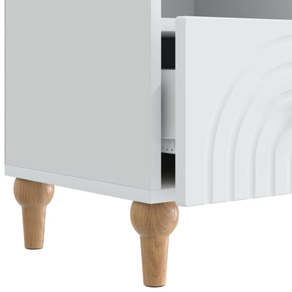 vidaXL TV Cabinet White 102 x 34.5 x 50 cm Engineered Wood
