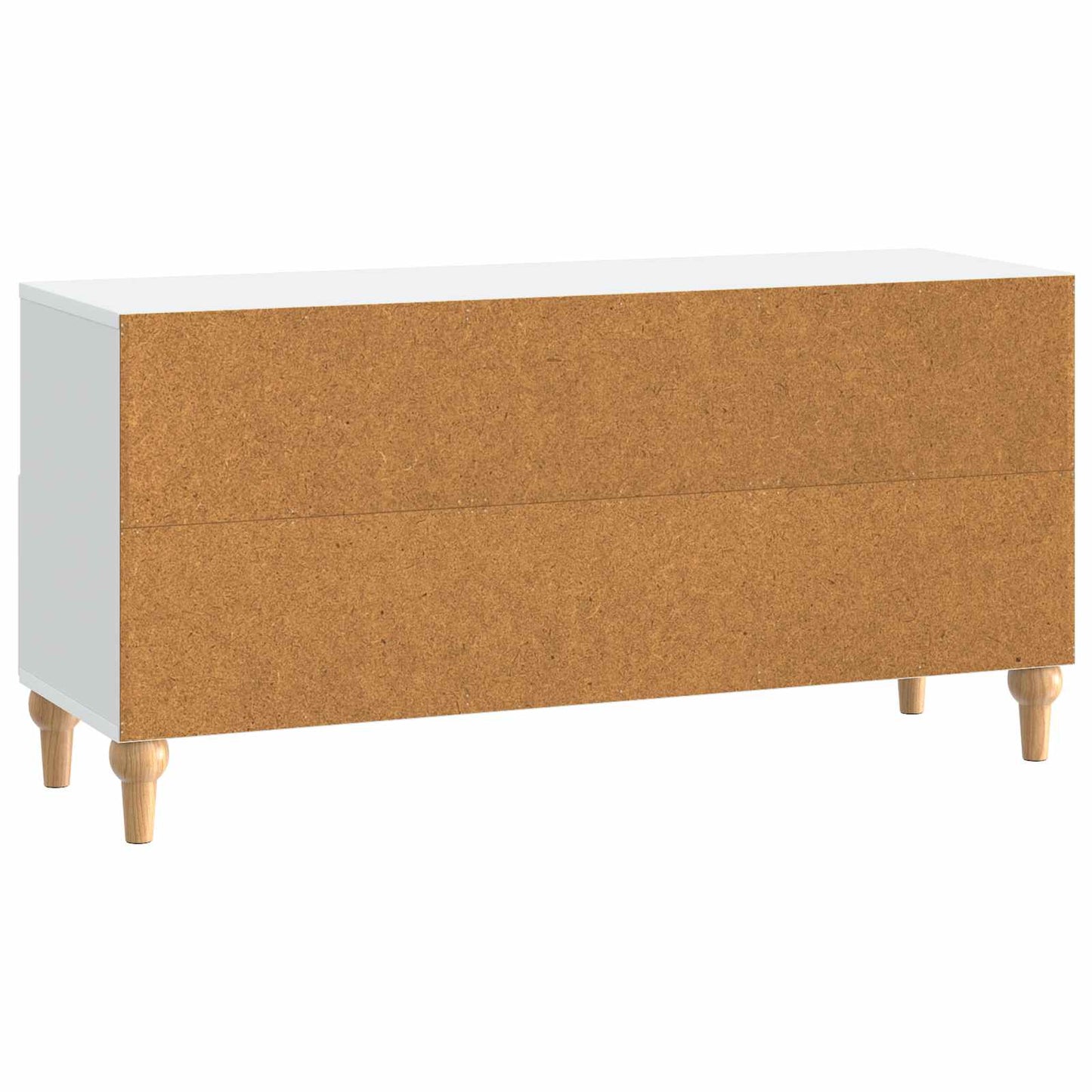 vidaXL TV Cabinet White 102 x 34.5 x 50 cm Engineered Wood