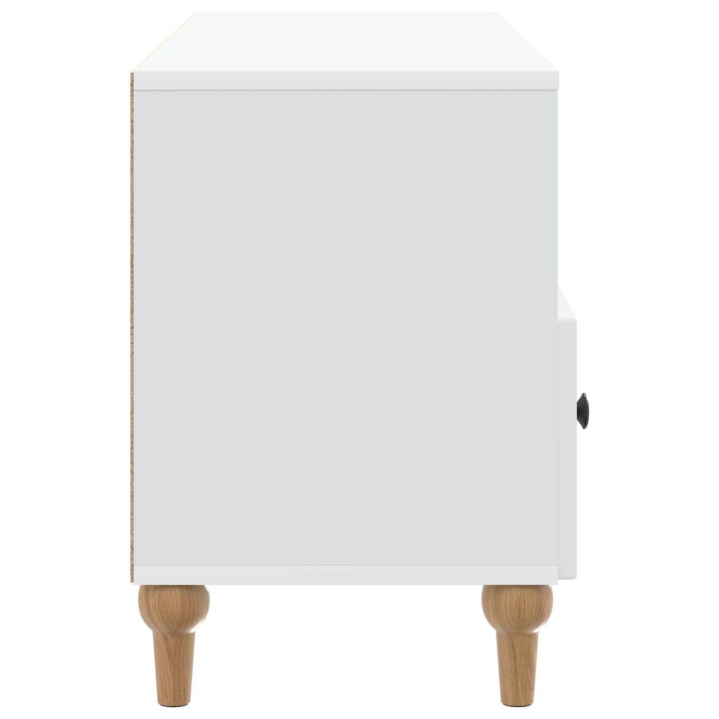 vidaXL TV Cabinet White 102 x 34.5 x 50 cm Engineered Wood