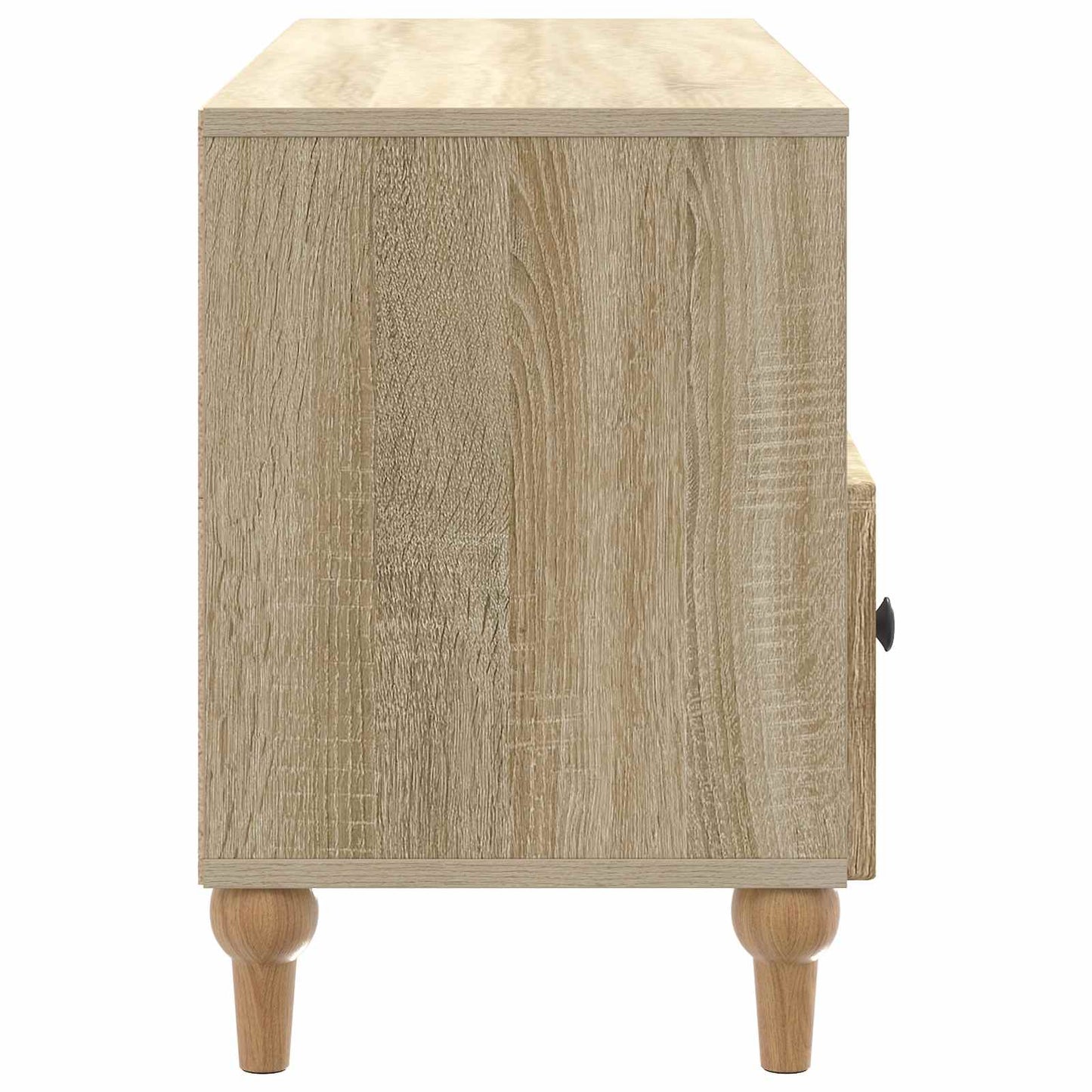 vidaXL TV Cabinet Sonoma Oak 102 x 34.5 x 50 cm Engineered Wood