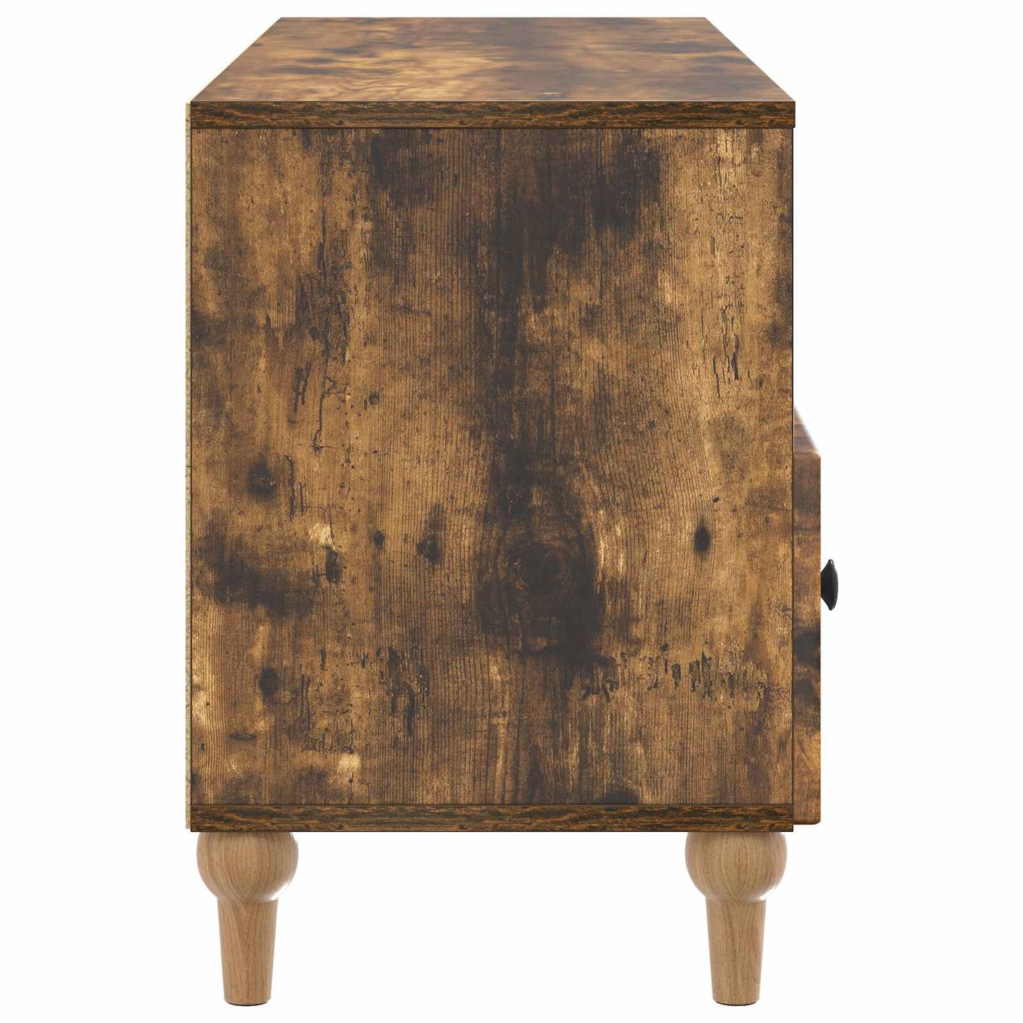 vidaXL TV Cabinet Smoked Oak 102 x 34.5 x 50 cm Engineered Wood