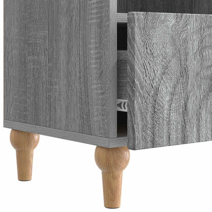 vidaXL TV Cabinet 102 x 34.5 x 50 cm Grey Sonoma Engineered Wood