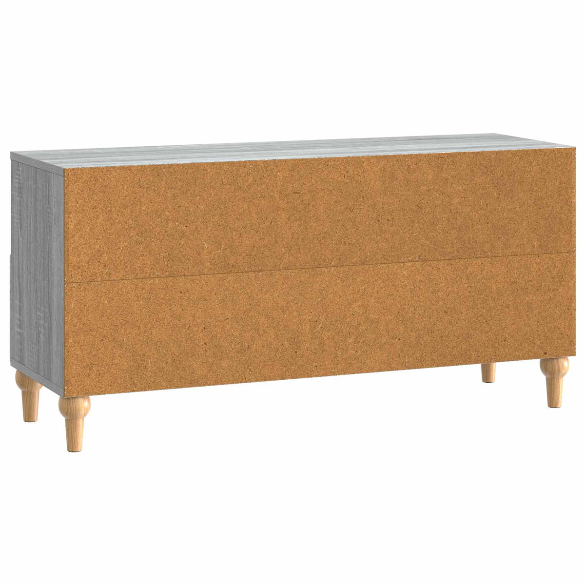 vidaXL TV Cabinet 102 x 34.5 x 50 cm Grey Sonoma Engineered Wood