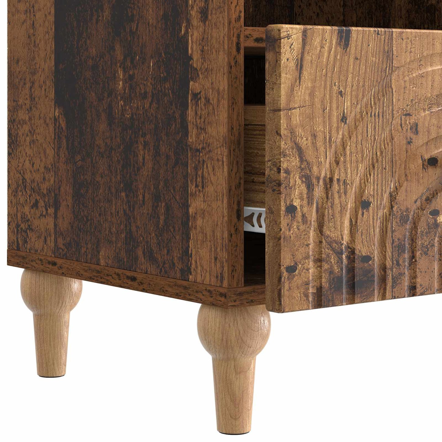 vidaXL TV Cabinet Old Wood 102 x 34.5 x 50 cm Engineered Wood