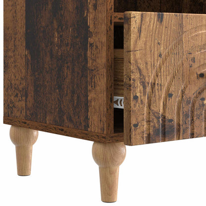 vidaXL TV Cabinet Old Wood 102 x 34.5 x 50 cm Engineered Wood