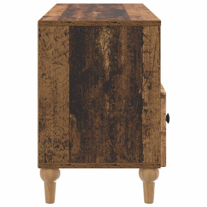 vidaXL TV Cabinet Old Wood 102 x 34.5 x 50 cm Engineered Wood
