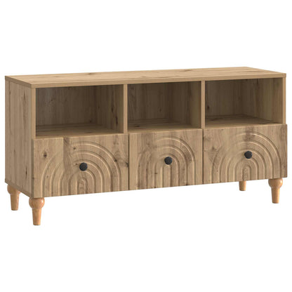 vidaXL TV Cabinet 102 x 34.5 x 50 cm Artisan Oak Engineered Wood