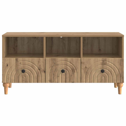 vidaXL TV Cabinet 102 x 34.5 x 50 cm Artisan Oak Engineered Wood
