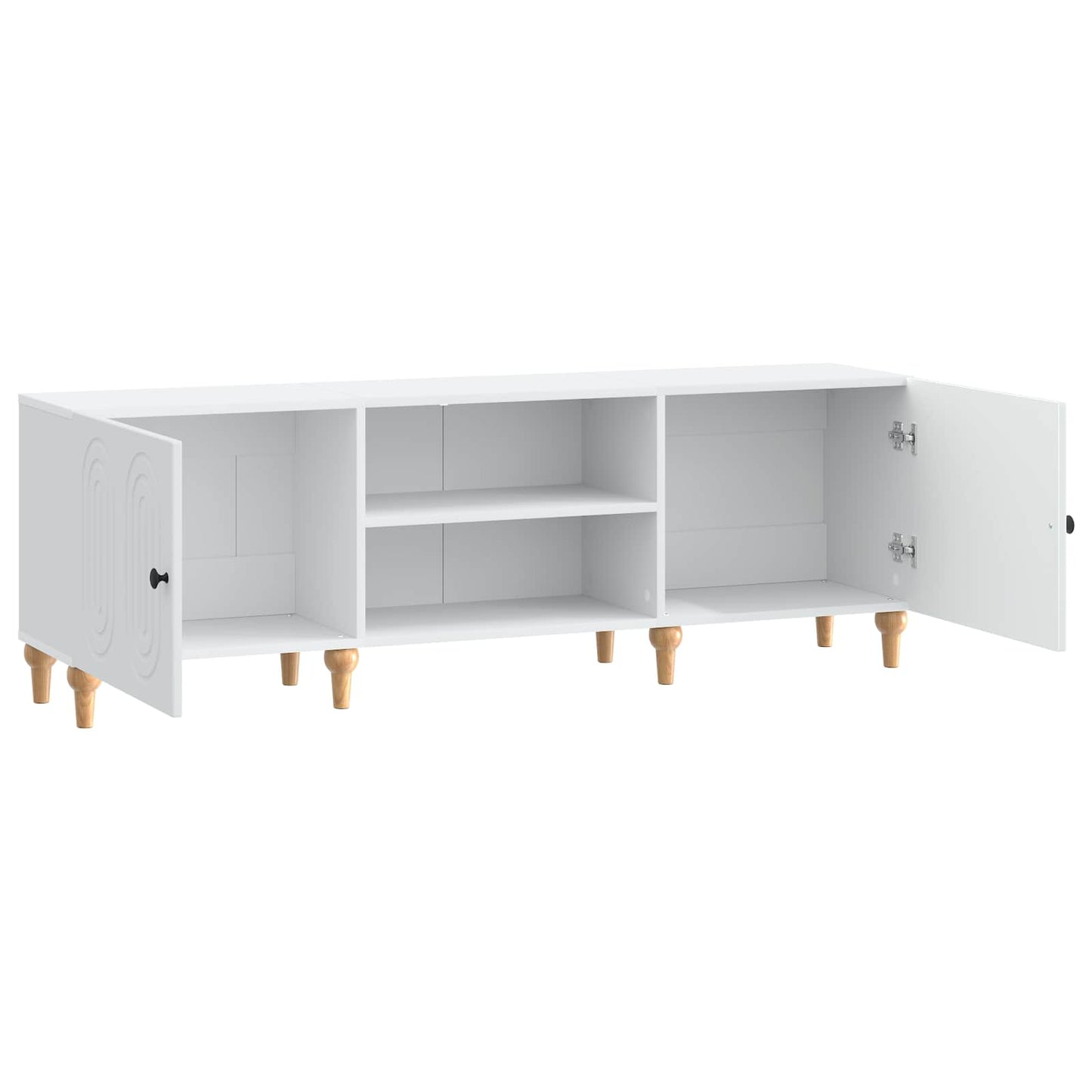 vidaXL TV Cabinet White 150 x 31 x 50 cm Engineered Wood
