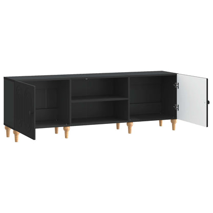 vidaXL TV Cabinet Black 150 x 31 x 50 cm Engineered Wood