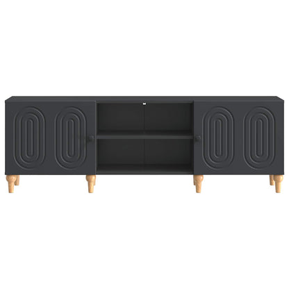 vidaXL TV Cabinet Black 150 x 31 x 50 cm Engineered Wood