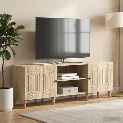 vidaXL TV Cabinet 150 x 31 x 50 cm Sonoma Oak Engineered Wood