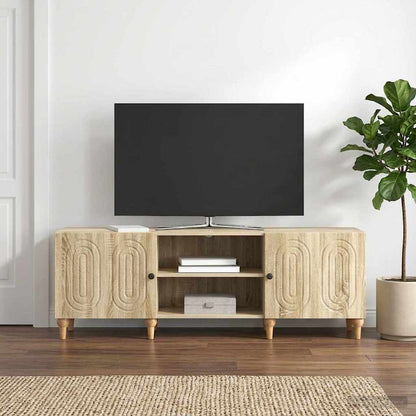 vidaXL TV Cabinet 150 x 31 x 50 cm Sonoma Oak Engineered Wood