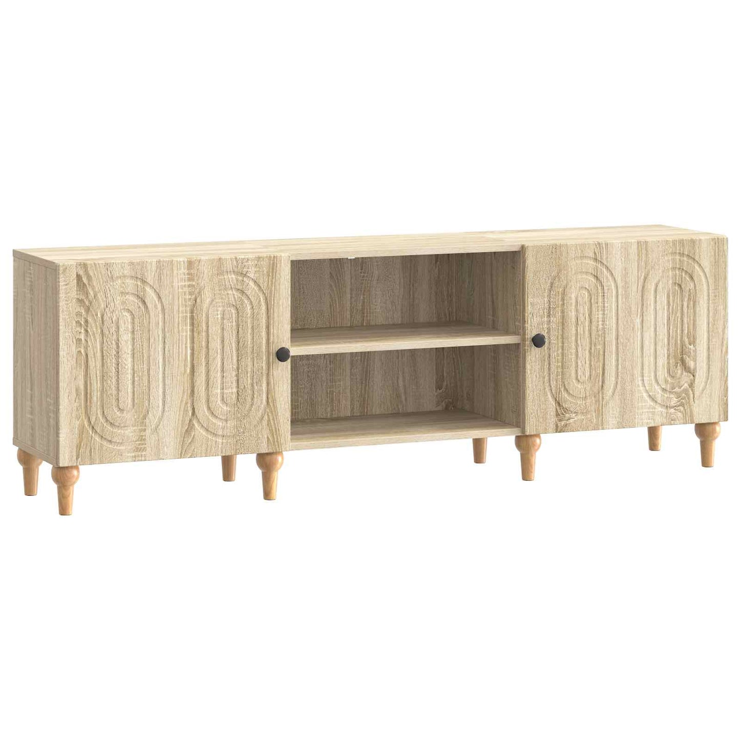 vidaXL TV Cabinet 150 x 31 x 50 cm Sonoma Oak Engineered Wood