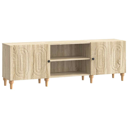 vidaXL TV Cabinet 150 x 31 x 50 cm Sonoma Oak Engineered Wood