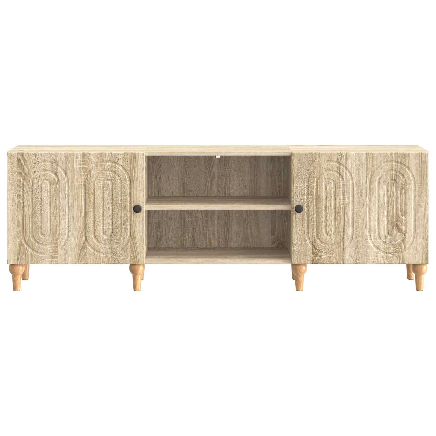 vidaXL TV Cabinet 150 x 31 x 50 cm Sonoma Oak Engineered Wood