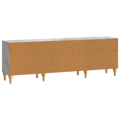 vidaXL TV Cabinet Concrete Grey 150 x 31 x 50 cm Engineered Wood