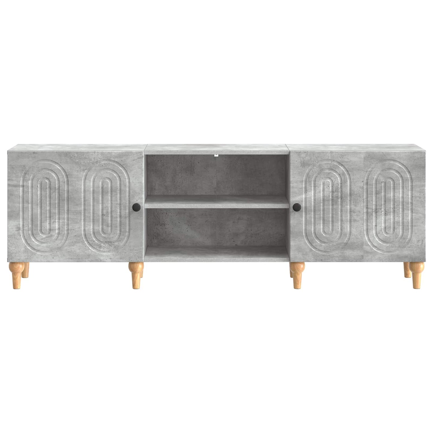 vidaXL TV Cabinet Concrete Grey 150 x 31 x 50 cm Engineered Wood