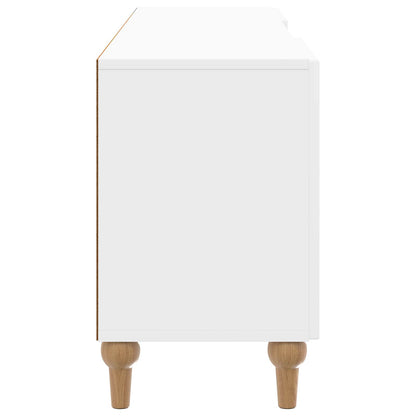 vidaXL TV Cabinet High Gloss White 150 x 31 x 50 cm Engineered Wood