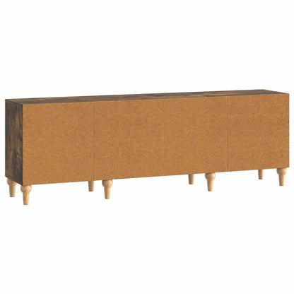vidaXL TV Cabinet Smoked Oak 150 x 31 x 50 cm Engineered Wood