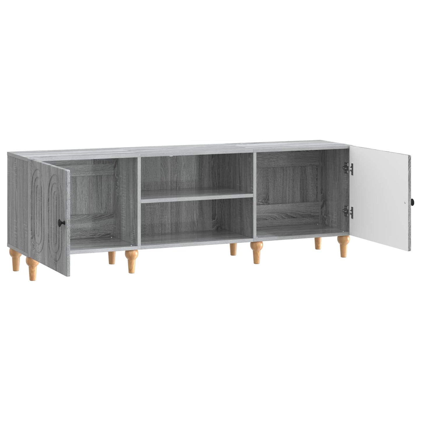 vidaXL TV Cabinet Grey Sonoma 150 x 31 x 50 cm Engineered Wood