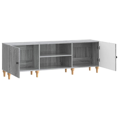 vidaXL TV Cabinet Grey Sonoma 150 x 31 x 50 cm Engineered Wood