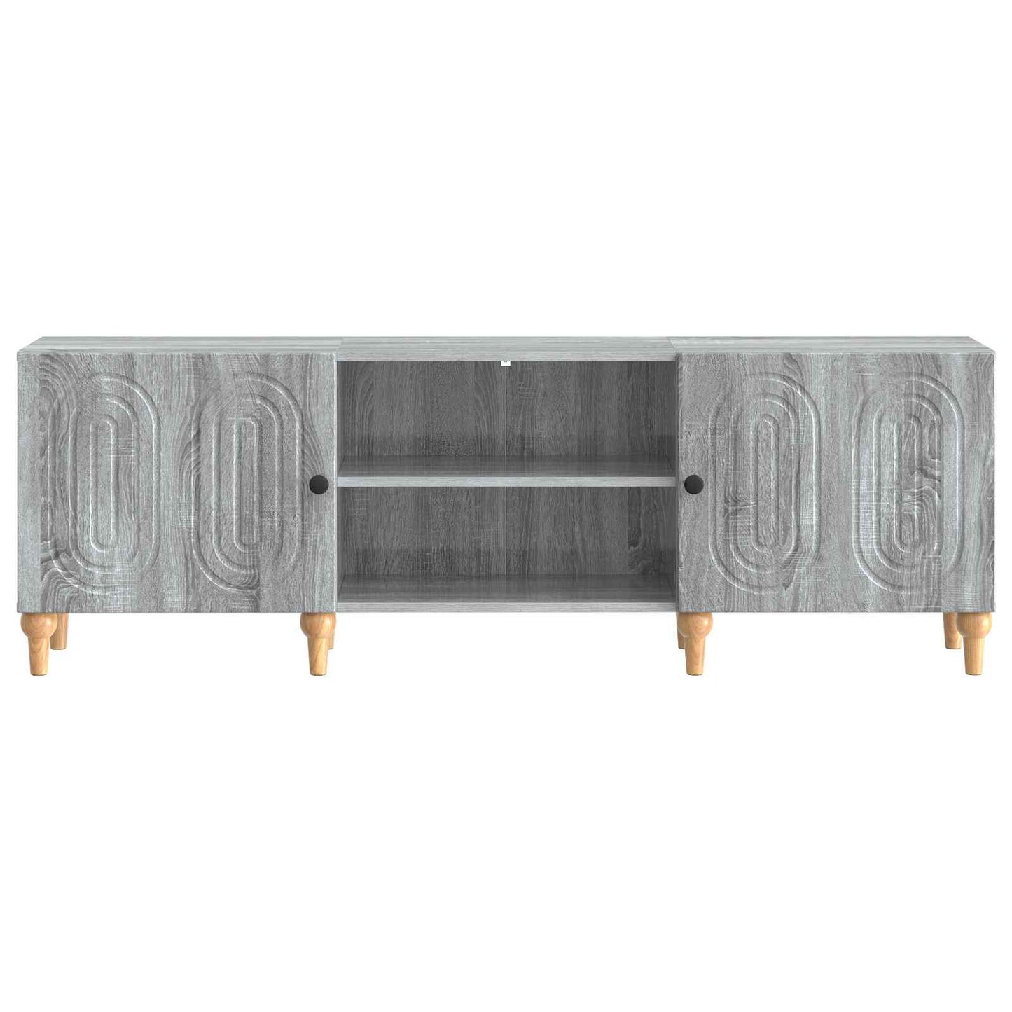 vidaXL TV Cabinet Grey Sonoma 150 x 31 x 50 cm Engineered Wood