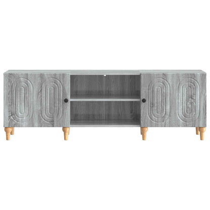 vidaXL TV Cabinet Grey Sonoma 150 x 31 x 50 cm Engineered Wood