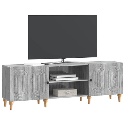 vidaXL TV Cabinet Grey Sonoma 150 x 31 x 50 cm Engineered Wood