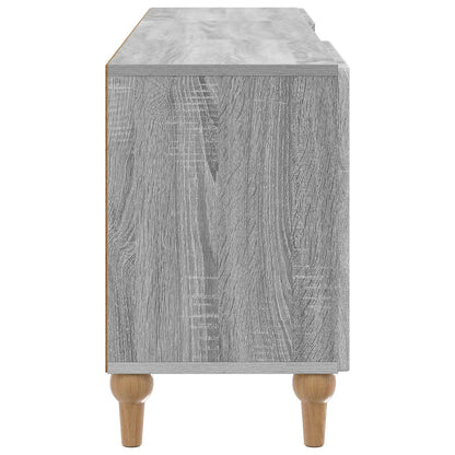 vidaXL TV Cabinet Grey Sonoma 150 x 31 x 50 cm Engineered Wood