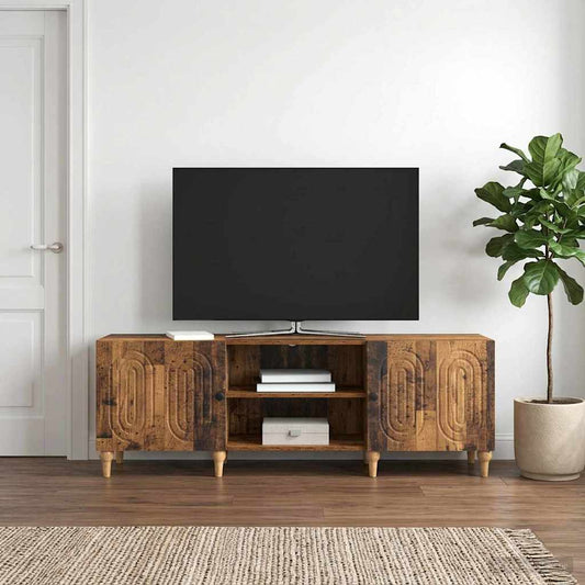 vidaXL TV Cabinet 150 x 31 x 50 cm Old Wood Engineered Wood