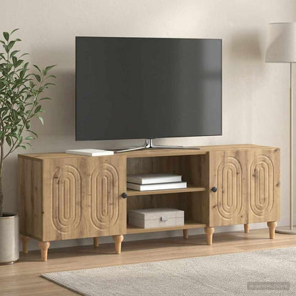 vidaXL TV Cabinet 150 x 31 x 50 cm Artisan Oak Engineered Wood