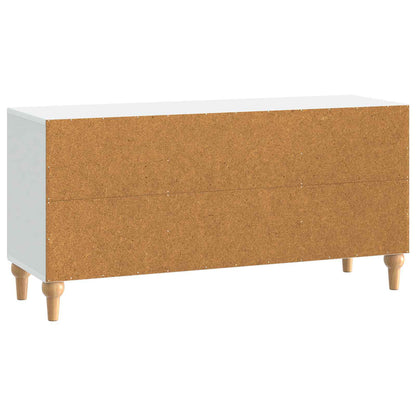 vidaXL TV Cabinet White 102 x 34.5 x 50 cm Engineered Wood