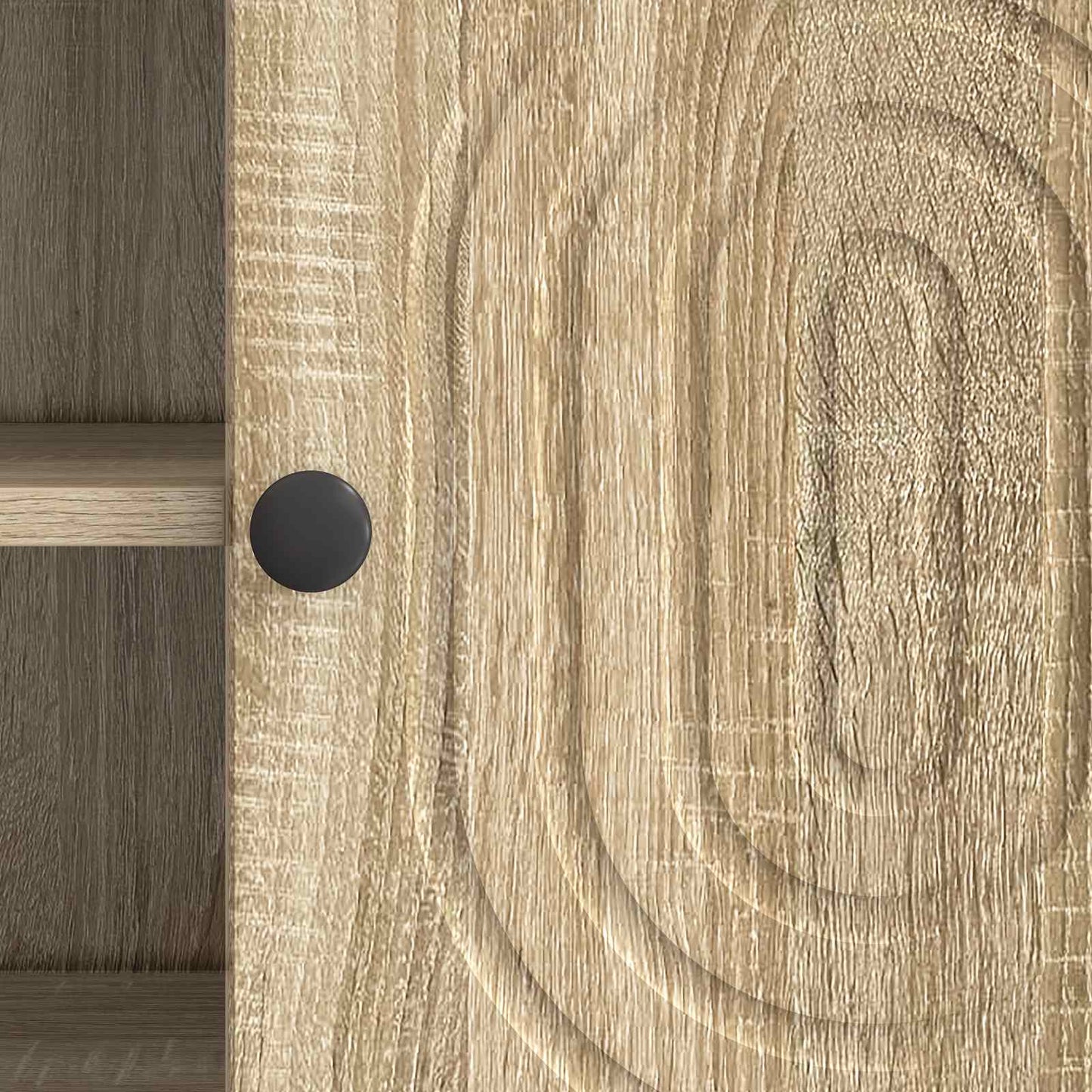 vidaXL TV Cabinet Sonoma Oak 102 x 34.5 x 50 cm Engineered Wood