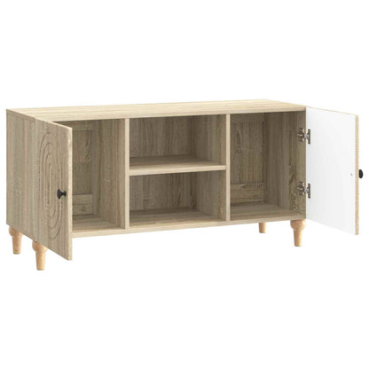 vidaXL TV Cabinet Sonoma Oak 102 x 34.5 x 50 cm Engineered Wood