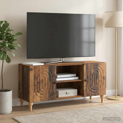 vidaXL TV Cabinet Old Wood 102 x 34.5 x 50 cm Engineered Wood