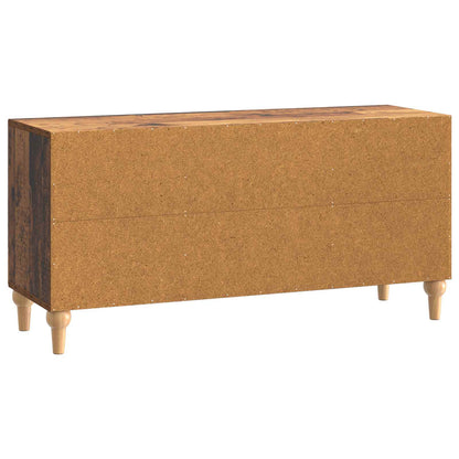 vidaXL TV Cabinet Old Wood 102 x 34.5 x 50 cm Engineered Wood