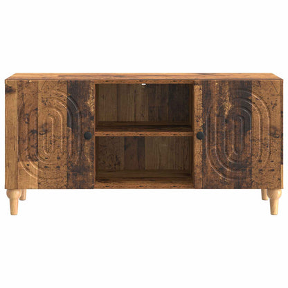 vidaXL TV Cabinet Old Wood 102 x 34.5 x 50 cm Engineered Wood