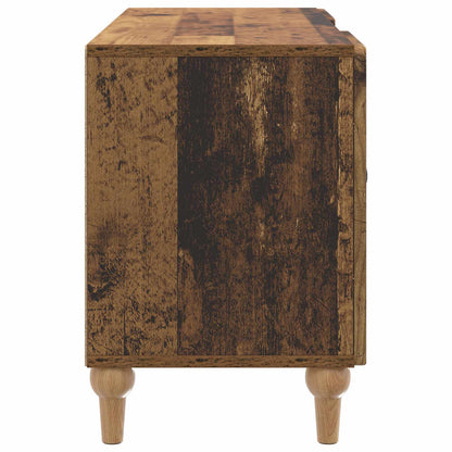 vidaXL TV Cabinet Old Wood 102 x 34.5 x 50 cm Engineered Wood