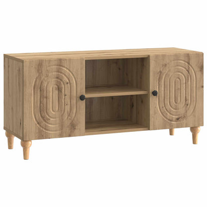 vidaXL TV Cabinet 102 x 34.5 x 50 cm Artisan Oak Engineered Wood