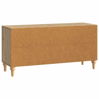 vidaXL TV Cabinet 102 x 34.5 x 50 cm Artisan Oak Engineered Wood