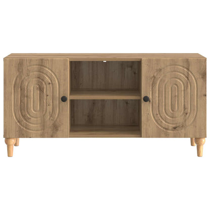 vidaXL TV Cabinet 102 x 34.5 x 50 cm Artisan Oak Engineered Wood