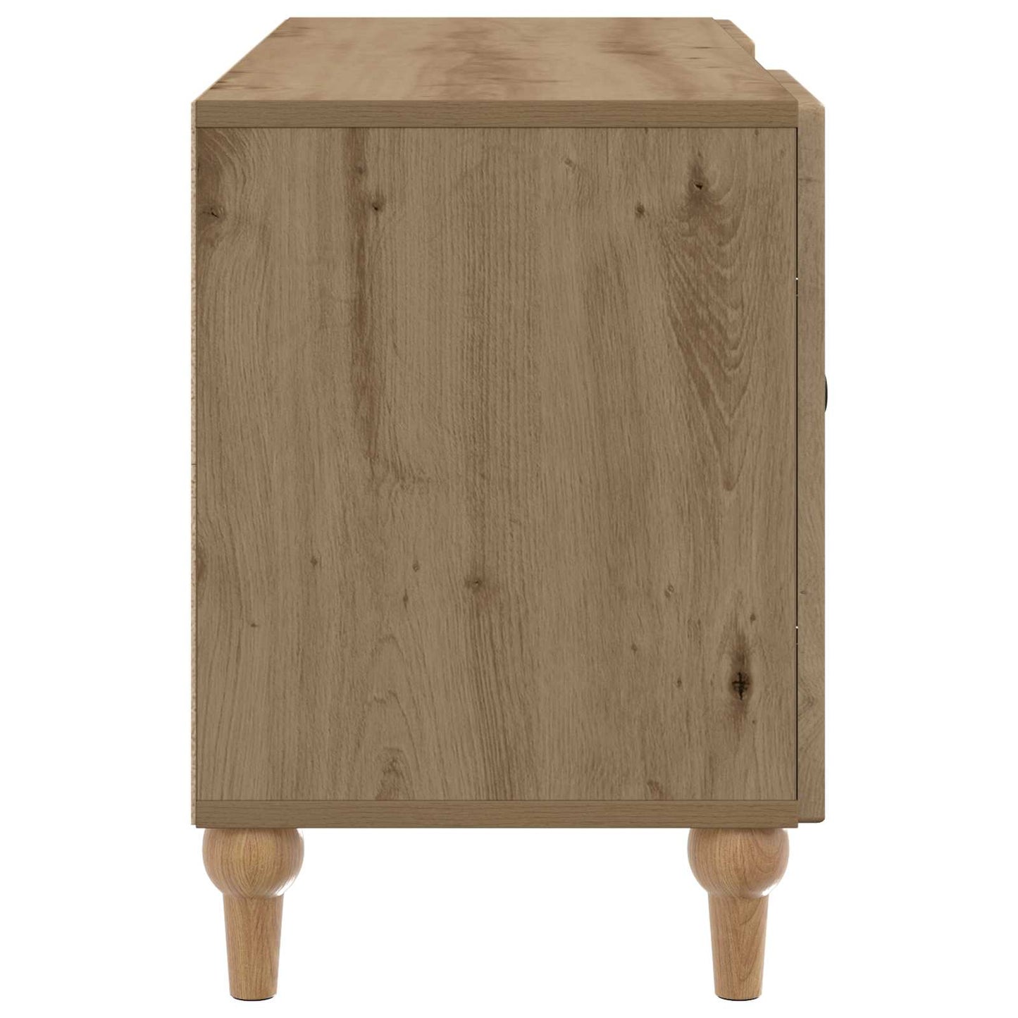 vidaXL TV Cabinet 102 x 34.5 x 50 cm Artisan Oak Engineered Wood