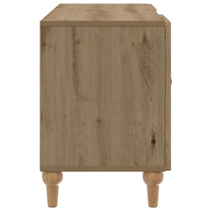 vidaXL TV Cabinet 102 x 34.5 x 50 cm Artisan Oak Engineered Wood