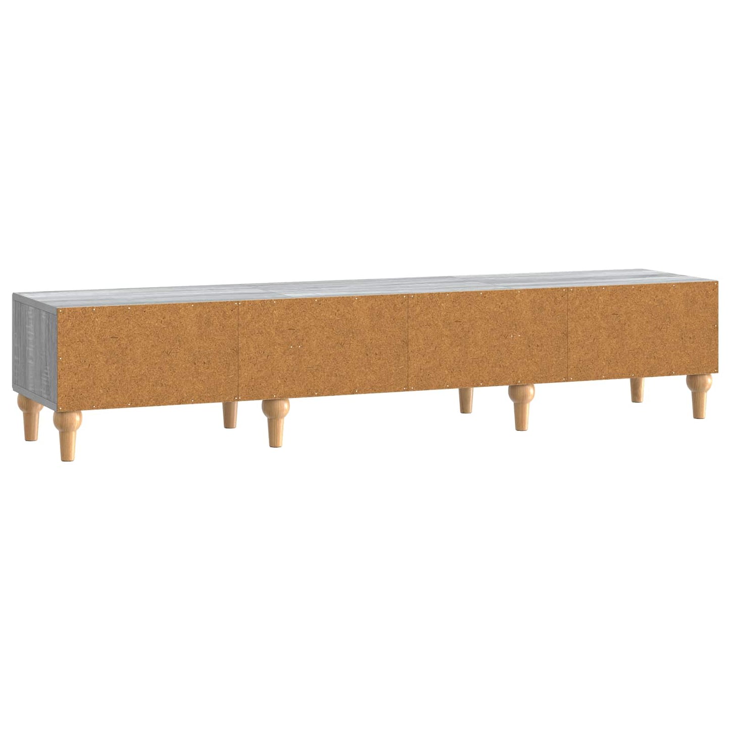 vidaXL TV Cabinet Grey Sonoma 147 x 34.5 x 30 cm Engineered Wood